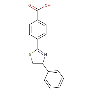 4-(4-phenyl-1,3-thiazol-2-yl)benzoic acid