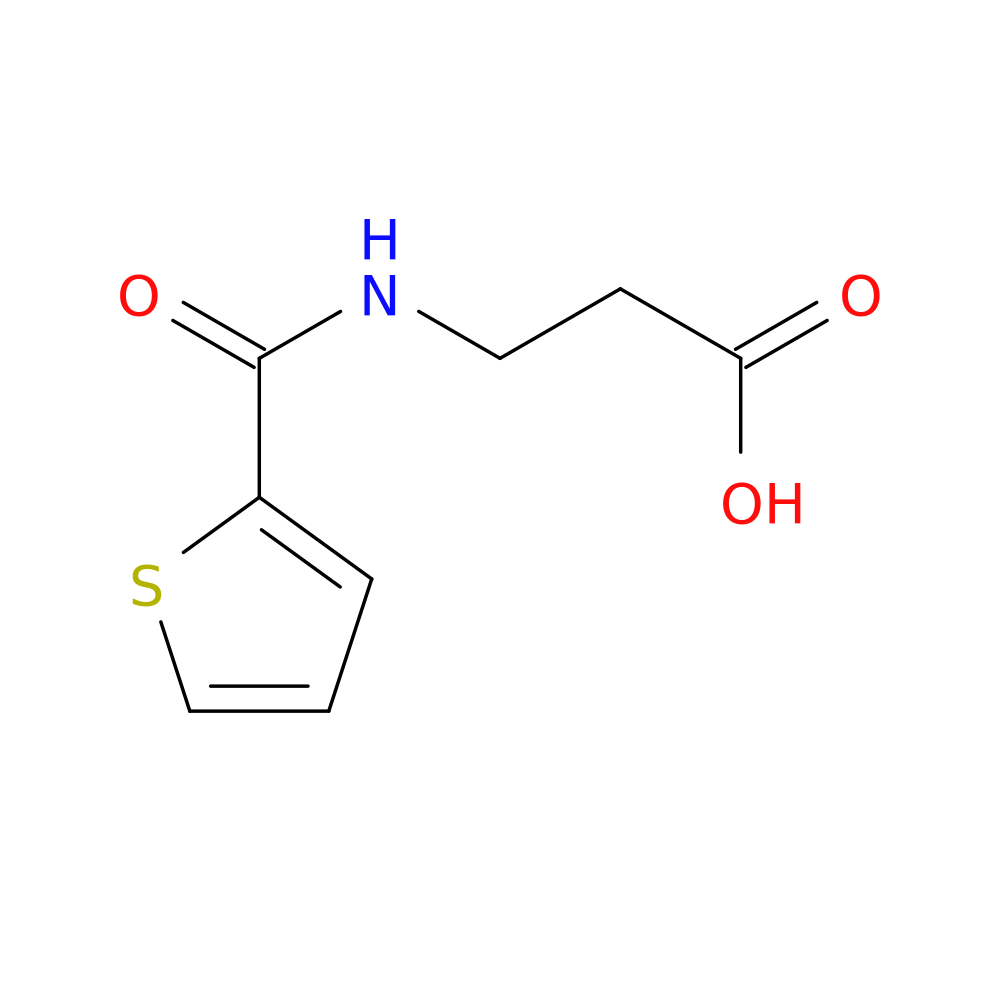 3-[(thiophen-2-yl)formamido]propanoic acid
