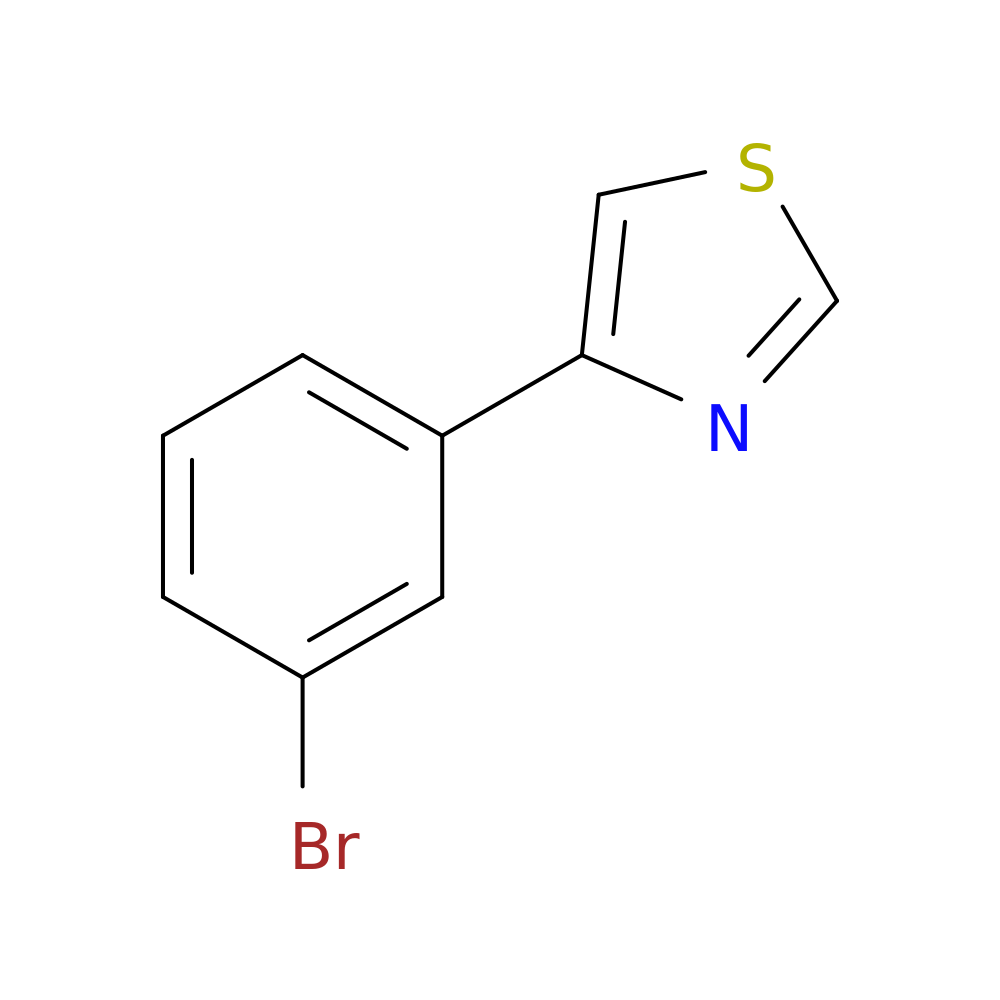 4-(3-bromophenyl)-1,3-thiazole