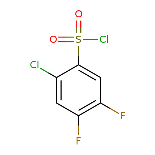 2-Chloro-4,5-difluorobenzene-1-sulfonyl chloride