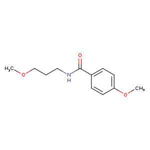 4-methoxy-N-(3-methoxypropyl)benzamide