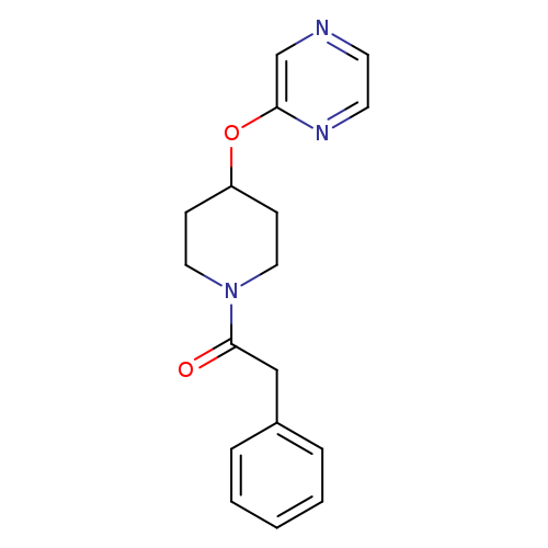 2-phenyl-1-[4-(pyrazin-2-yloxy)piperidin-1-yl]ethan-1-one
