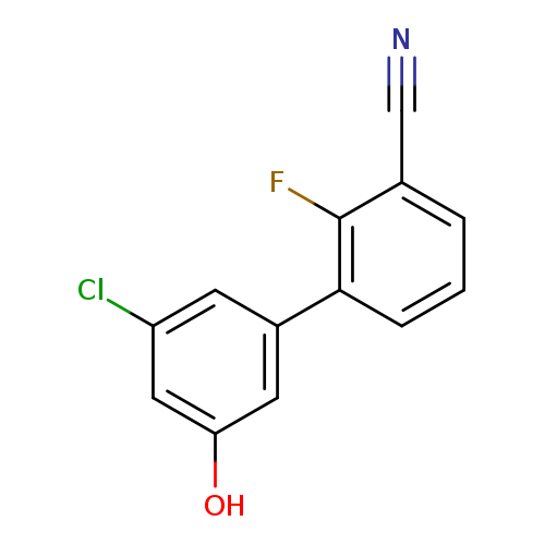 3-Chloro-5-(3-cyano-2-fluorophenyl)phenol