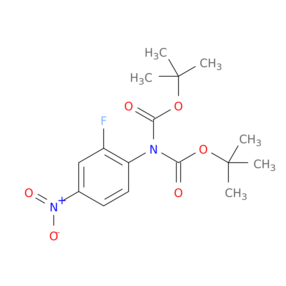 tert-Butyl N-[(tert-butoxy)carbonyl]-N-(2-fluoro-4-nitrophenyl)carbamate