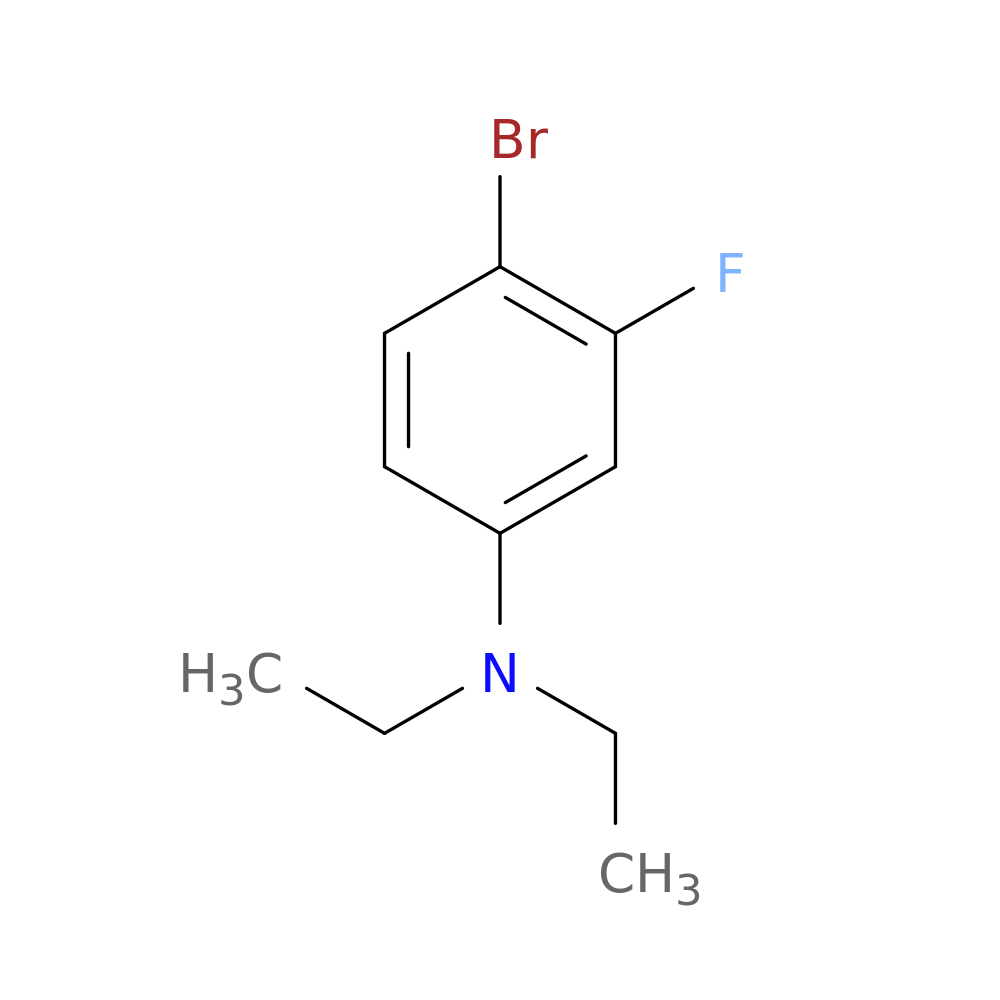 4-bromo-N,N-diethyl-3-fluoroaniline