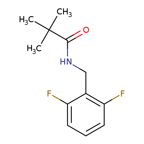 N-[(2,6-difluorophenyl)methyl]-2,2-dimethylpropanamide