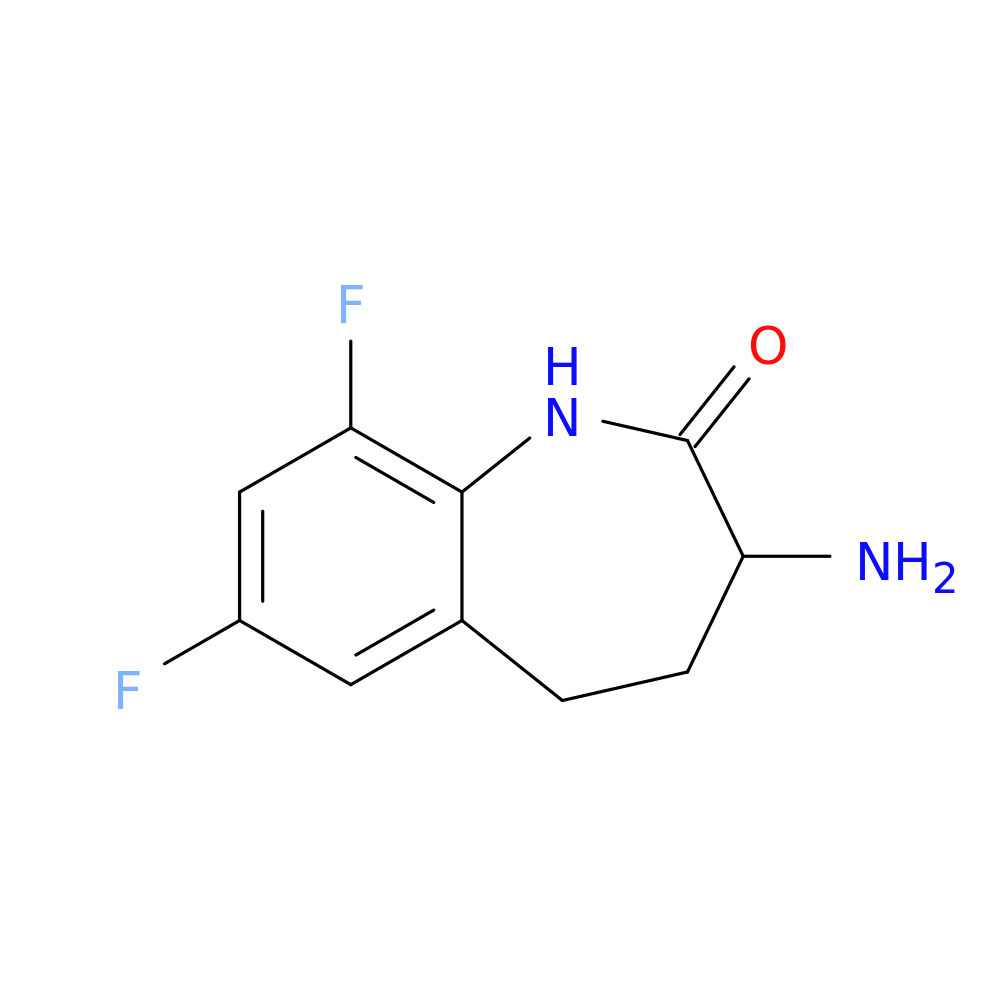 3-amino-7,9-difluoro-1,3,4,5-tetrahydro-1-benzazepin-2-one