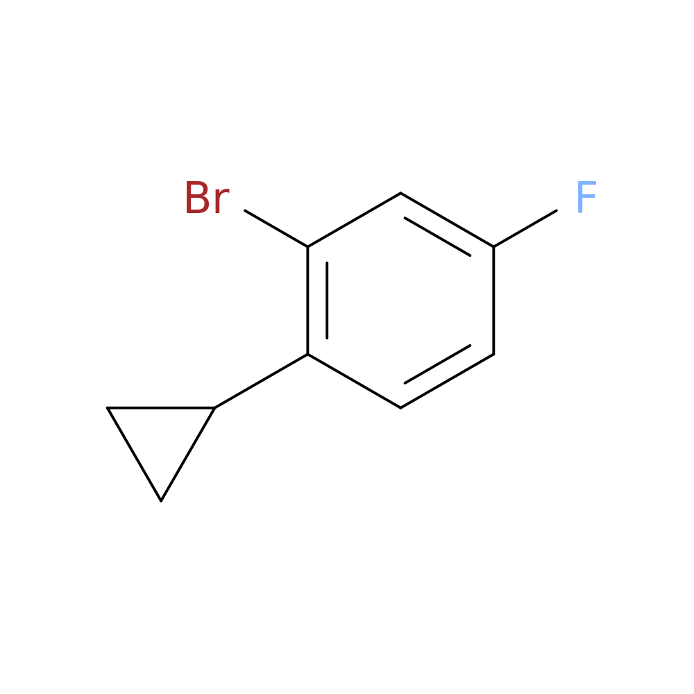 2-bromo-1-cyclopropyl-4-fluorobenzene