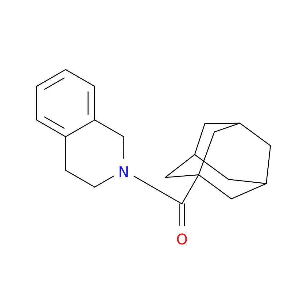 2-(adamantane-1-carbonyl)-1,2,3,4-tetrahydroisoquinoline
