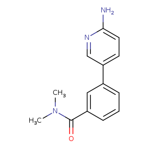 3-(6-Aminopyridin-3-yl)-N,N-dimethylbenzamide