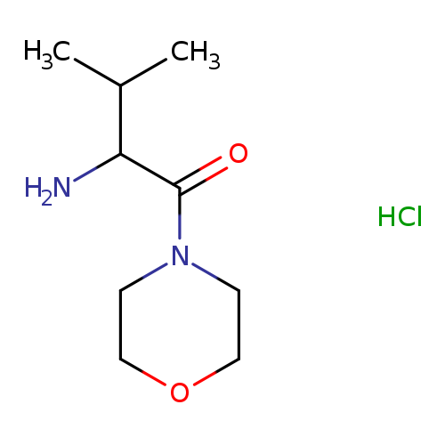 2-Amino-3-methyl-1-(4-morpholinyl)-1-butanonehydrochloride