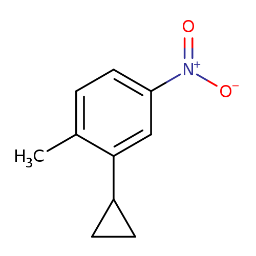 2-cyclopropyl-1-methyl-4-nitrobenzene