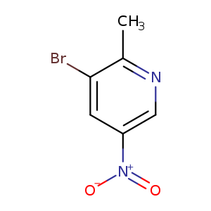3-Bromo-2-methyl-5-nitropyridine