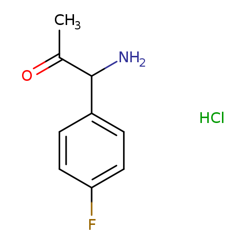 1-amino-1-(4-fluorophenyl)propan-2-one,monohydrochloride