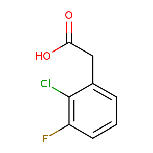 Benzeneacetic acid, 2-chloro-3-fluoro-