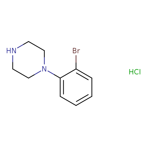 Piperazine, 1-(2-bromophenyl)-, monohydrochloride