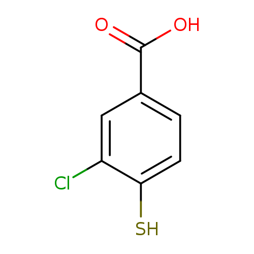 3-chloro-4-sulfanylbenzoic acid
