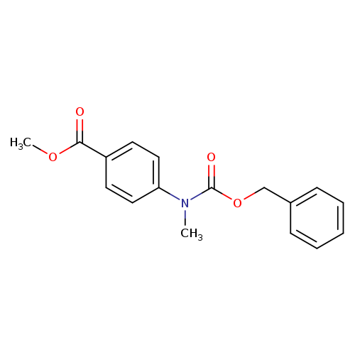 methyl 4-(((benzyloxy)carbonyl)(methyl)amino)benzoate