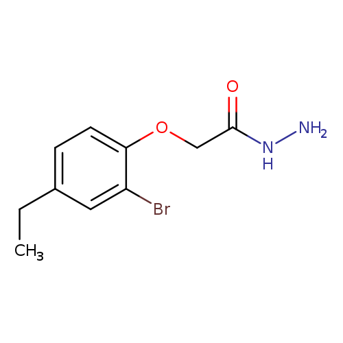2-(2-Bromo-4-ethylphenoxy)acetohydrazide