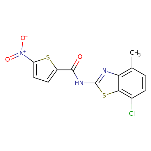 N-(7-chloro-4-methyl-1,3-benzothiazol-2-yl)-5-nitrothiophene-2-carboxamide
