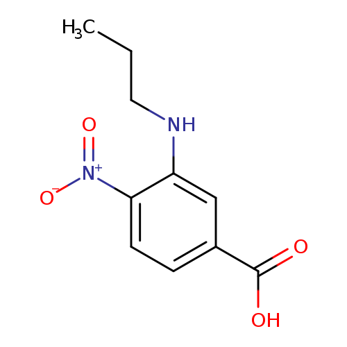 4-Nitro-3-(propylamino)benzoic acid