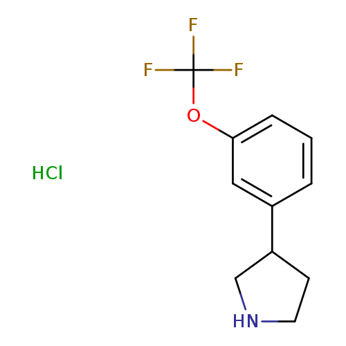 3-[3-(trifluoromethoxy)phenyl]pyrrolidine hydrochloride