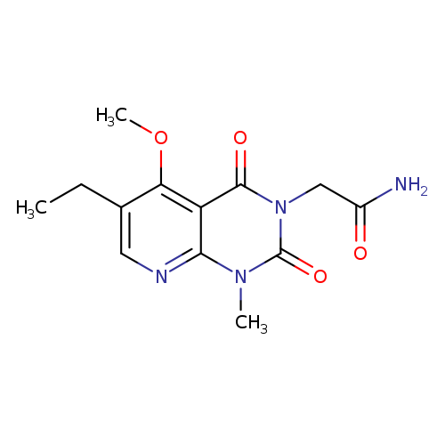 2-{6-ethyl-5-methoxy-1-methyl-2,4-dioxo-1H,2H,3H,4H-pyrido[2,3-d]pyrimidin-3-yl}acetamide