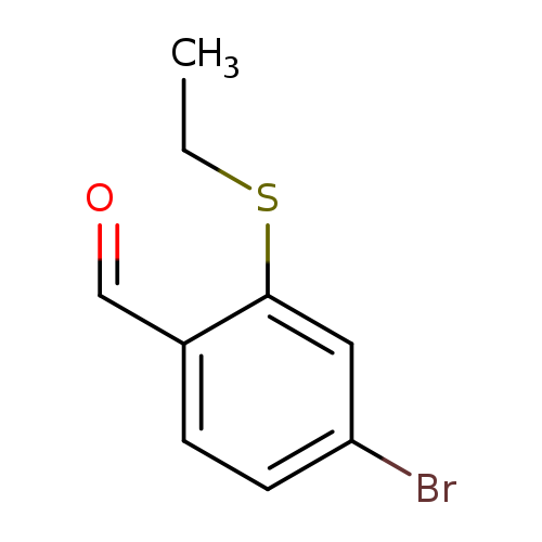 4-Bromo-2-(ethylsulfanyl)benzaldehyde