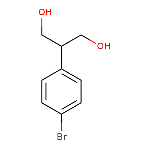 2-(4-broMophenyl)propane-1,3-diol
