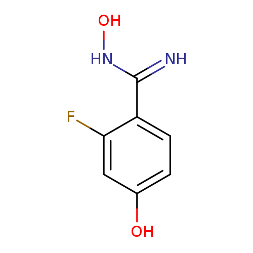2-Fluoro-N,4-dihydroxybenzimidamide