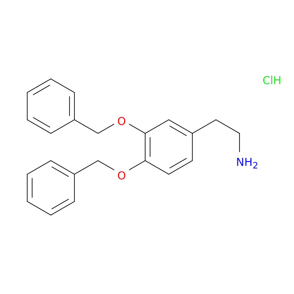 2-(3,4-Bis(Benzyloxy)Phenyl)Ethanamine Hydrochloride