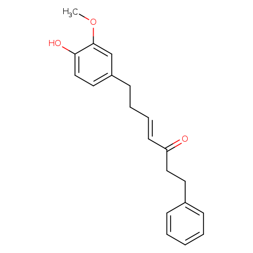 7-(4-Hydroxy-3-methoxyphenyl)-1-phenylhept-4-en-3-one