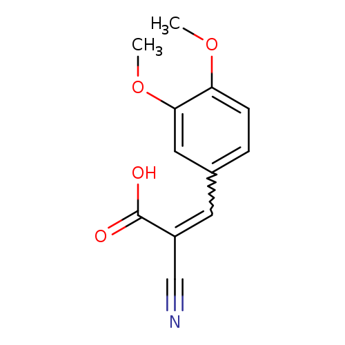 (2E)-2-cyano-3-(3,4-dimethoxyphenyl)acrylic acid