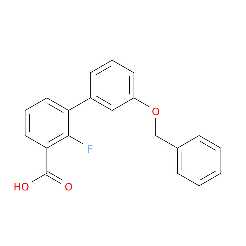 3-[3-(Benzyloxy)phenyl]-2-fluorobenzoic acid