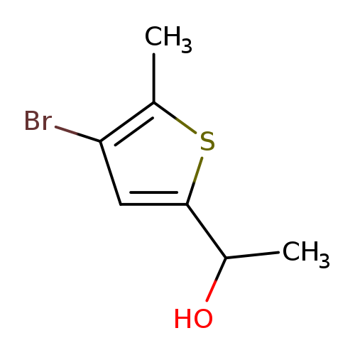 4-Bromo-α,5-dimethyl-2-thiophenemethanol