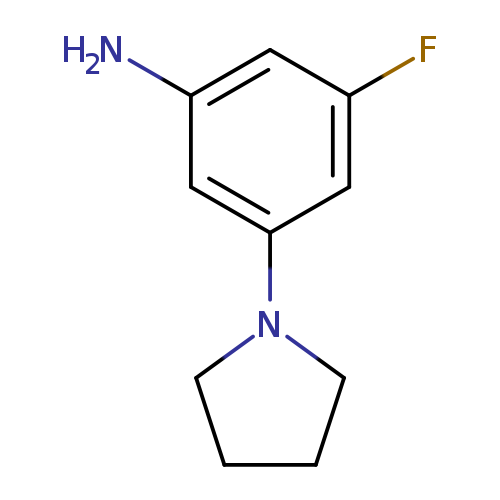 3-fluoro-5-(pyrrolidin-1-yl)aniline