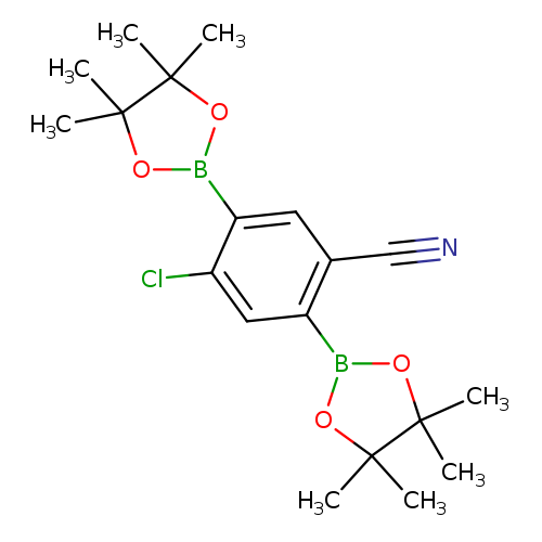 2-Chloro-5-cyanobenzene-1,4-diboronic acid pinacol ester