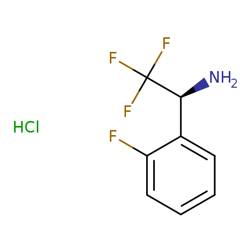 (S)-2,2,2-trifluoro-1-(2-fluorophenyl)ethan-1-aminehydrochloride