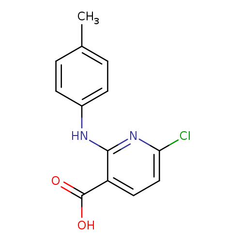 6-chloro-2-[(4-methylphenyl)amino]pyridine-3-carboxylicacid