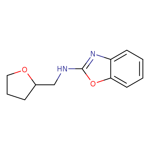 N-[(oxolan-2-yl)methyl]-1,3-benzoxazol-2-amine