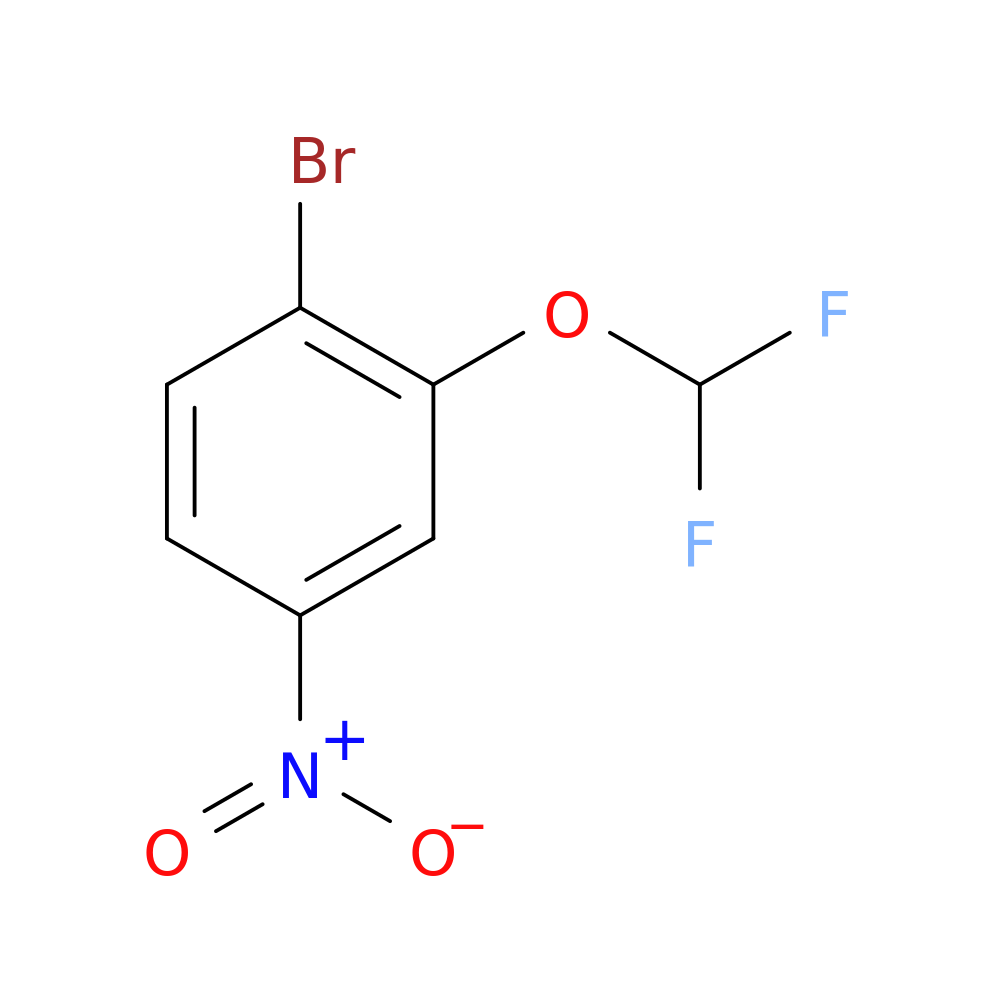 1-BROMO-2-(DIFLUOROMETHOXY)-4-NITROBENZENE