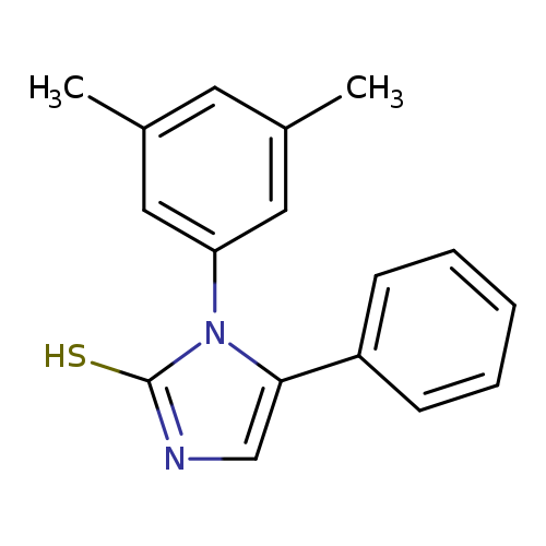 1-(3,5-dimethylphenyl)-5-phenyl-1H-imidazole-2-thiol