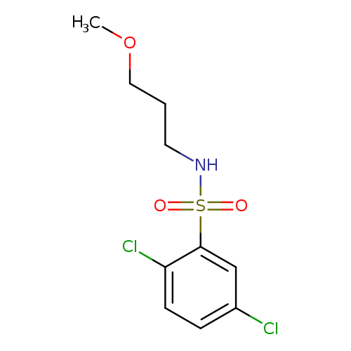 Benzenesulfonamide, 2,5-dichloro-N-(3-methoxypropyl)-