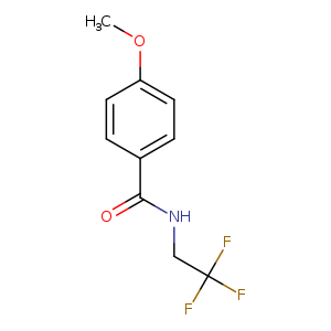 4-methoxy-N-(2,2,2-trifluoroethyl)benzamide