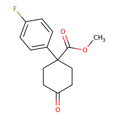Methyl 1-(4-fluorophenyl)-4-oxocyclohexanecarboxylate