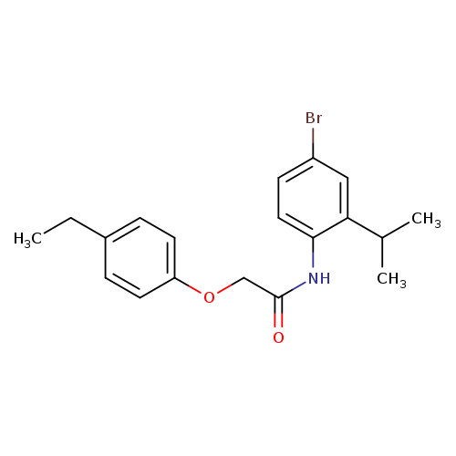 N-(4-Bromo-2-isopropylphenyl)-2-(4-ethylphenoxy)acetamide