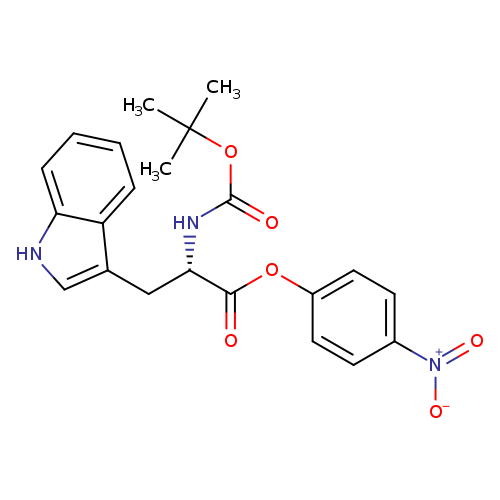 L-Tryptophan, N-[(1,1-dimethylethoxy)carbonyl]-, 4-nitrophenyl ester