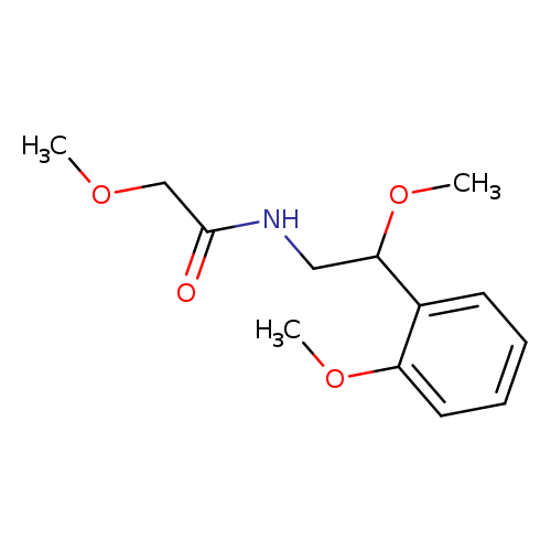 2-methoxy-N-[2-methoxy-2-(2-methoxyphenyl)ethyl]acetamide