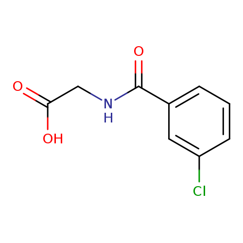 (3-Chloro-benzoylamino)-acetic acid