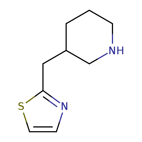 3-(1,3-thiazol-2-ylmethyl)piperidine